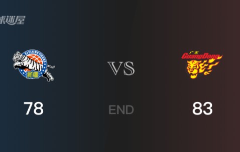 广东vs新疆战报： 广东83-78击溃新疆 杨溢24分西尔扎提24分