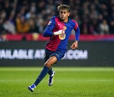 本赛季亚马尔在西甲完成114次助攻，大幅领跑五大联赛所有球员